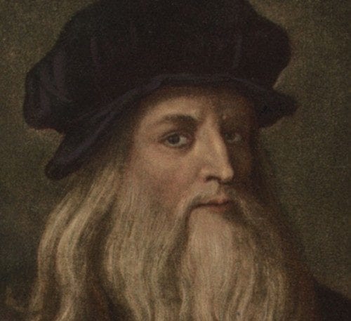 Leonardo da Vinci- famous poeple of all time