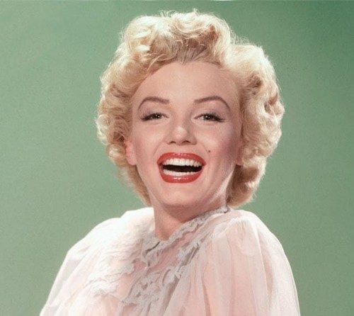 Marilyn Monroe People with most beautiful smile in the world