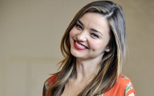 Miranda Kerr People with most beautiful smile in the world