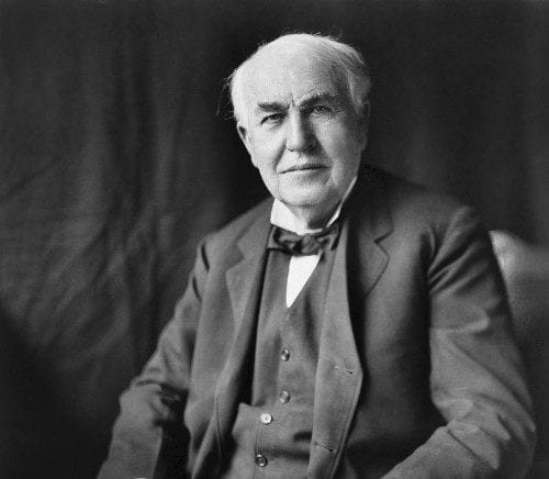Thomas Edison - famous poeple of all time