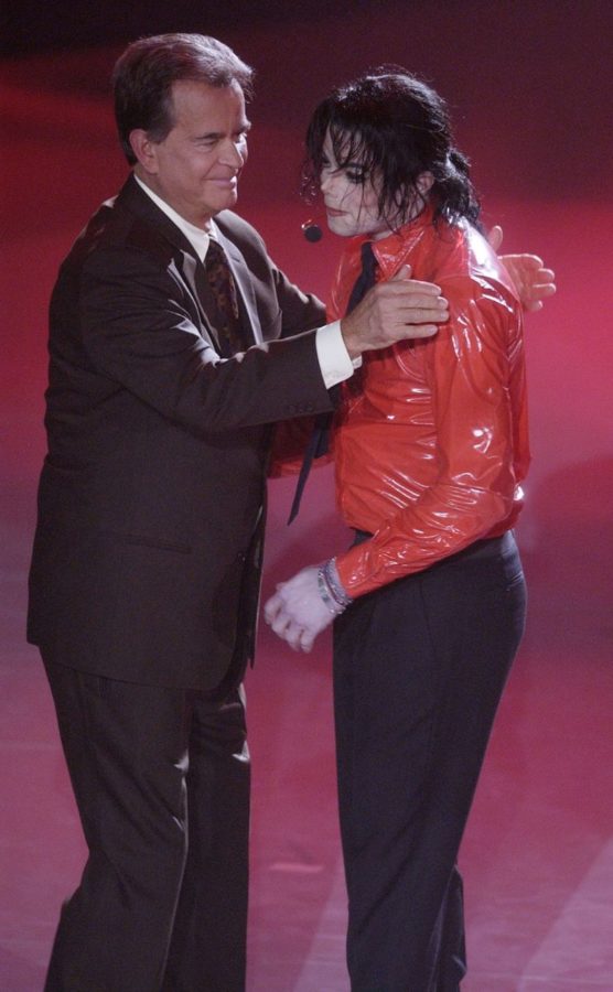 Michael Jackson and Dick Clark