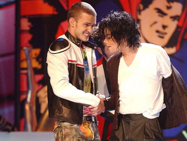 Michael Jackson and Justin Timberlake
