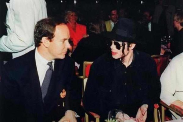 Michael Jackson and Prince Albert of Monaco