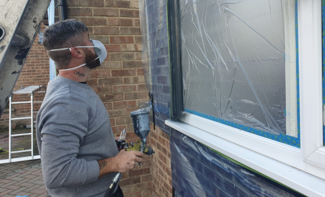 uPVC Spray Painting Makes Modernisation Affordable