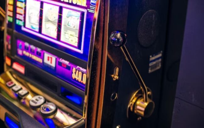 old slot machine